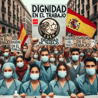 Dignidad Enfermera en el trabajo